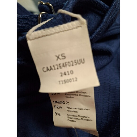 Cupshe One Piece Swimsuit Tummy Control New Size XS Navy Blue New With Tags - Picture 8 of 8